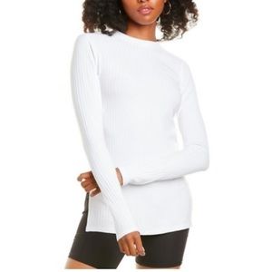 NWT Free People Blissed Out Long Sleeve White XS NWT